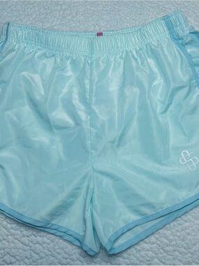 Simply Southern Light Blue Women's Athletic Shorts